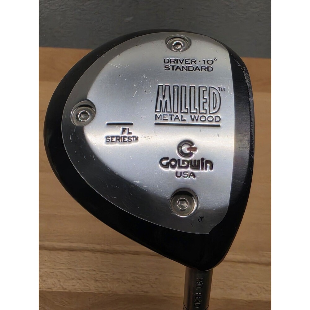 Goldwin FL Series Milled Metal Wood Driver 10° Regular Flex RH Golf Club USA